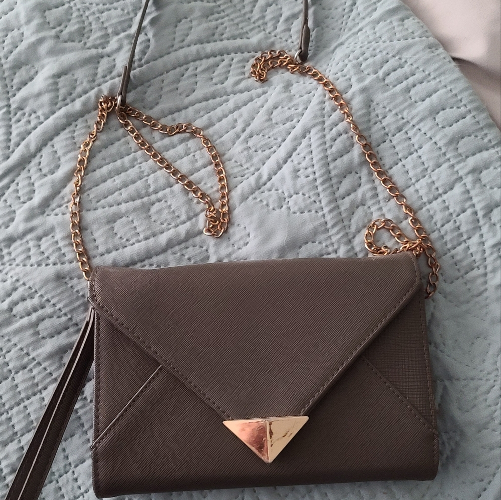Grey purse